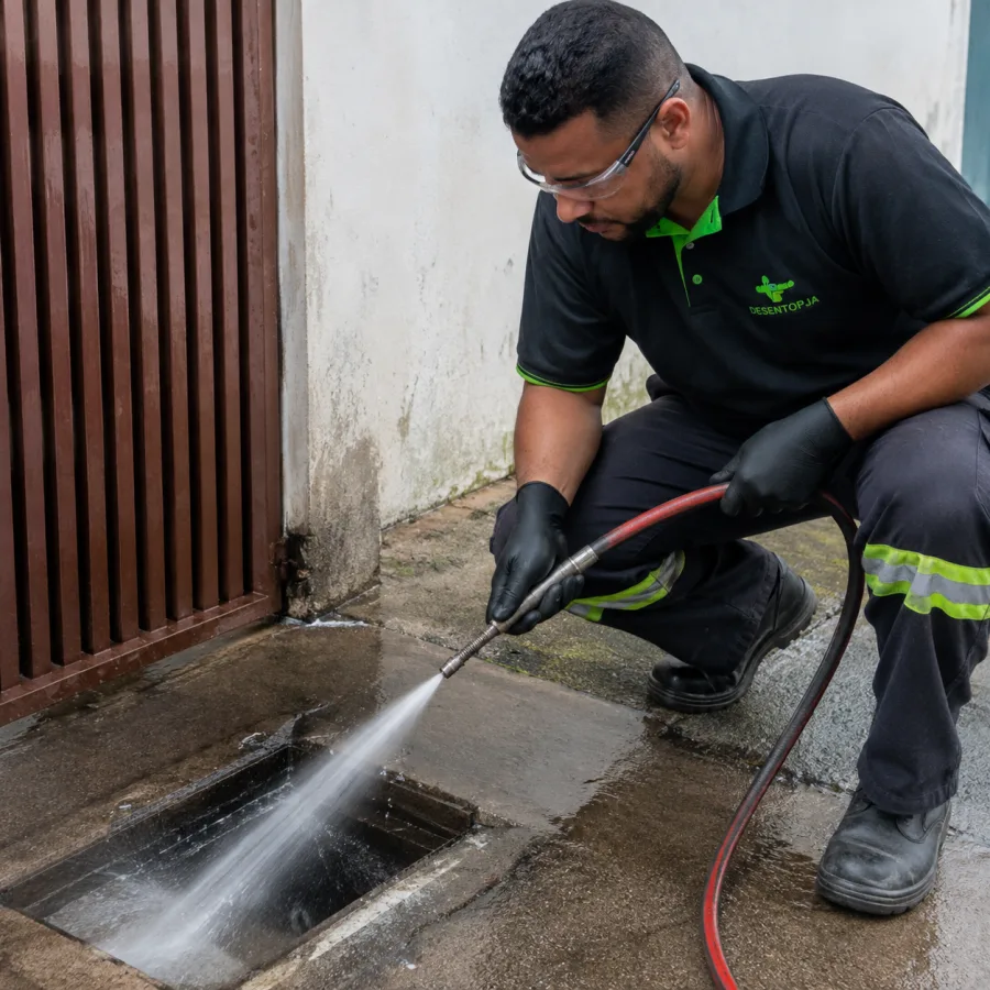 Hidrojateamento de Alta Pressão